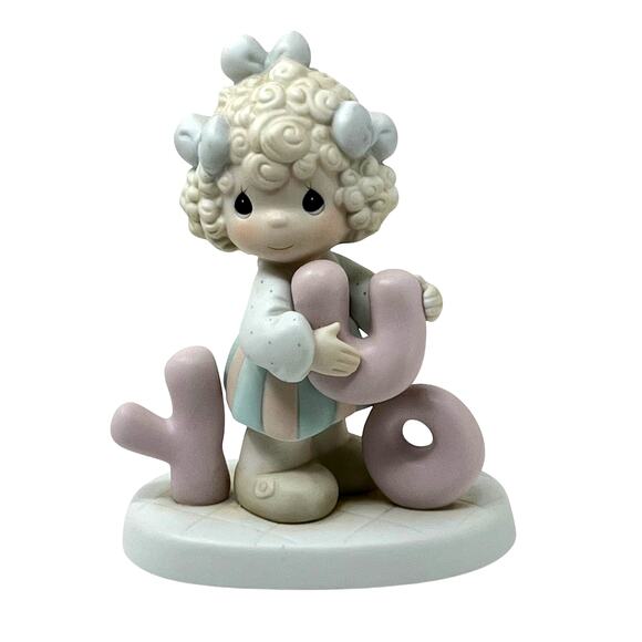 Precious Moments “I’ll Never Stop Loving You” 1989 Enesco Porcelain Figurine - Picture 10 of 10